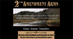 Desktop Screenshot of 2ndamendmentarms.us